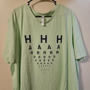 Green Graphic Adidas T-Shirt 5XLT